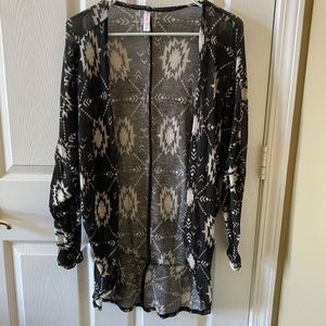 Large Aztec cardigan